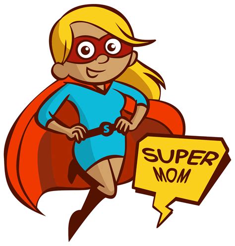 super mom cartoon|super mom images clip art.